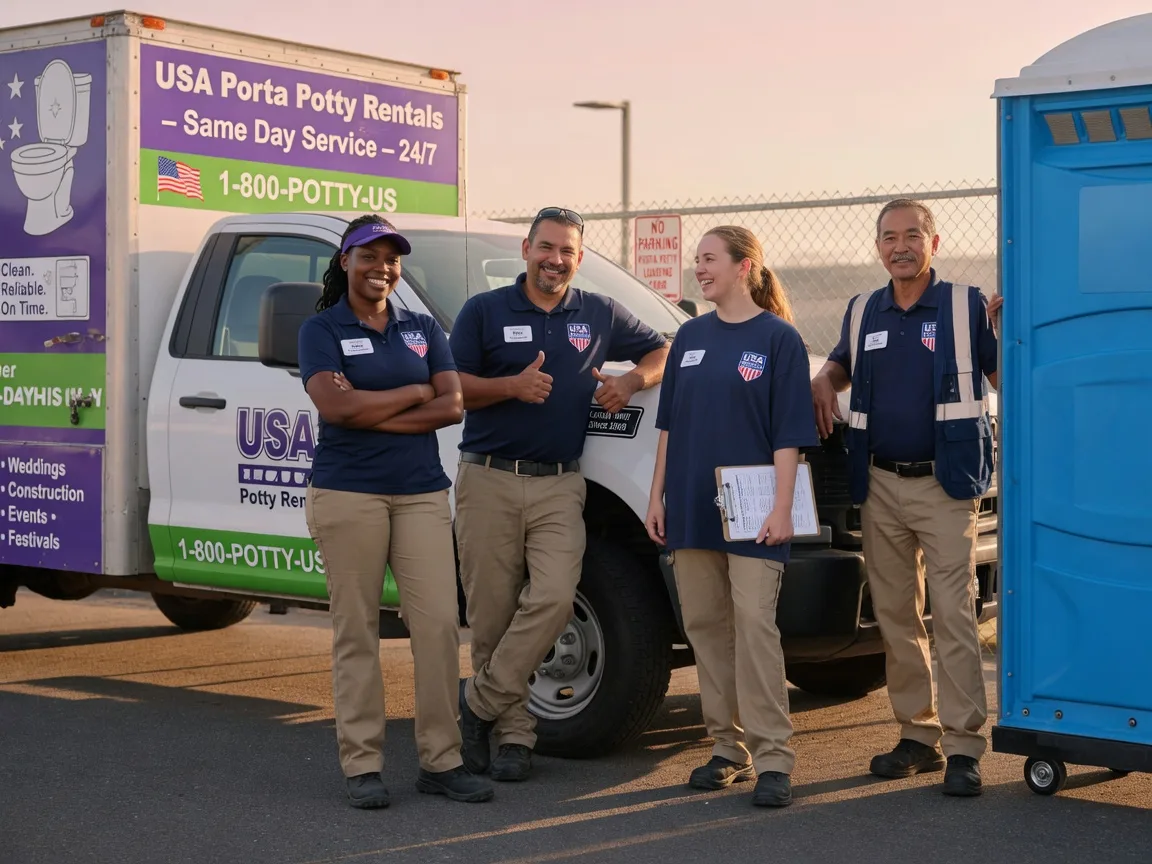 Porta Potty Rental company in Point, TX